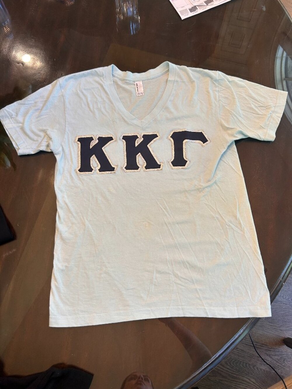 Kappa Kappa Gamma Greek Letters T-Shirt